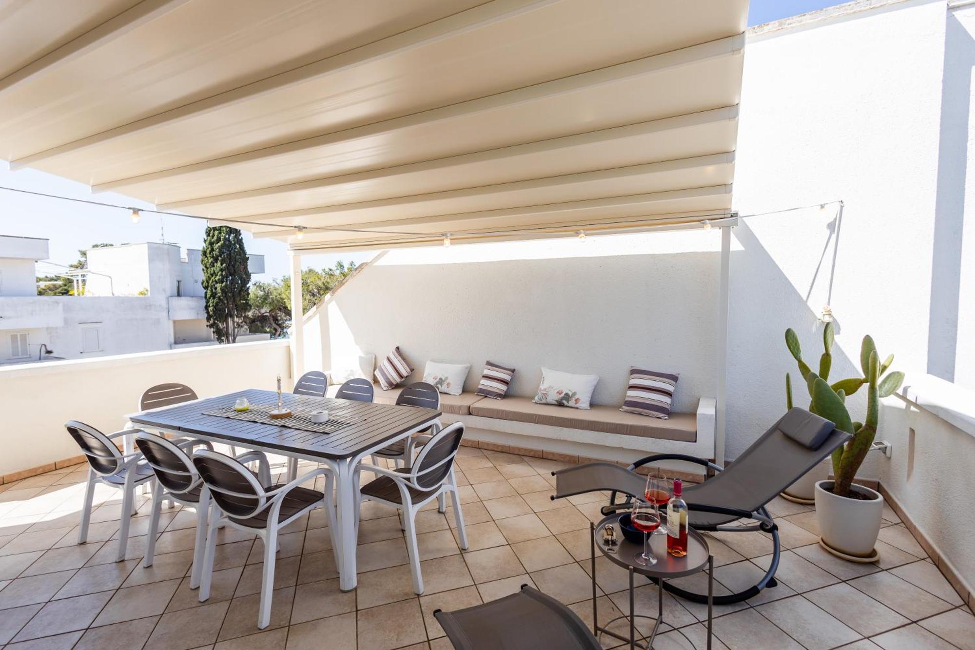 Attico Margherita - La Terrazza Sul Mare Gallipoli Exterior photo